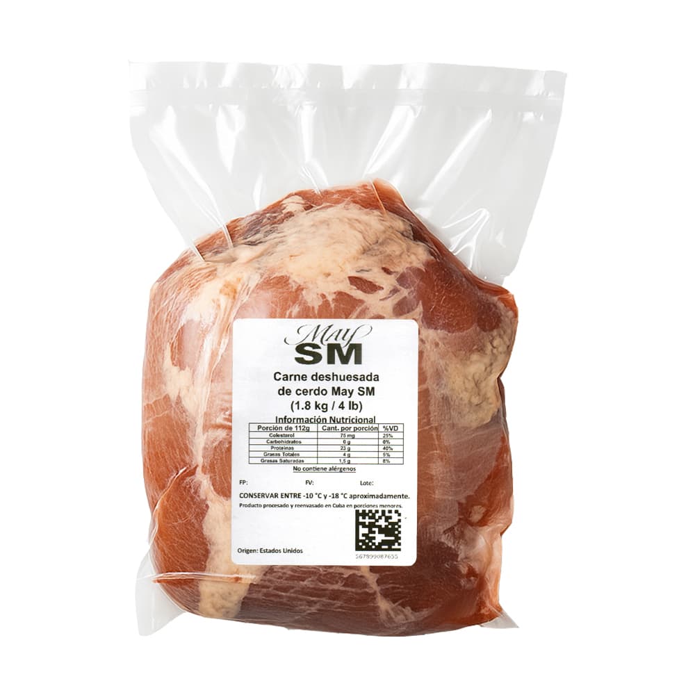 Carne deshuesada de cerdo May SM (1.8 kg / 4 lb) - 2