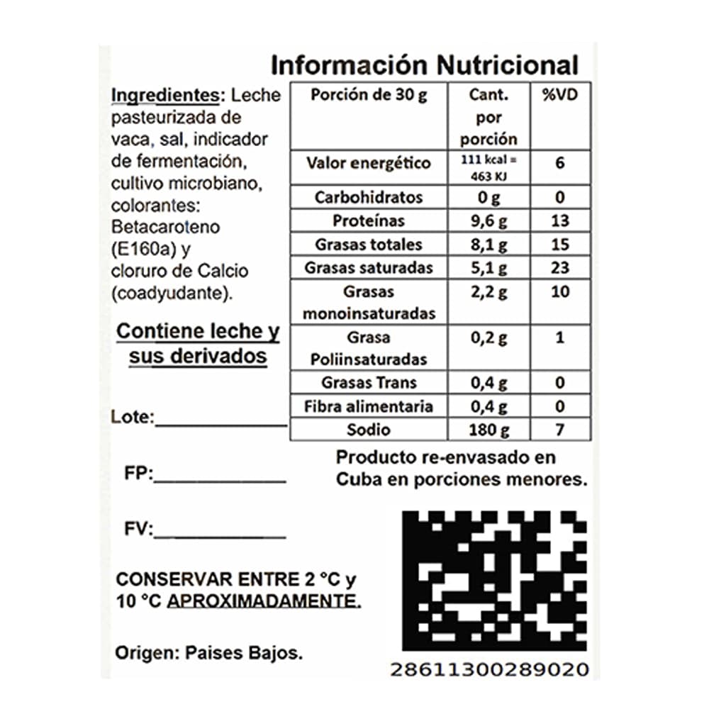 Queso gouda May SM (1.36 kg / 3 lb) - 4