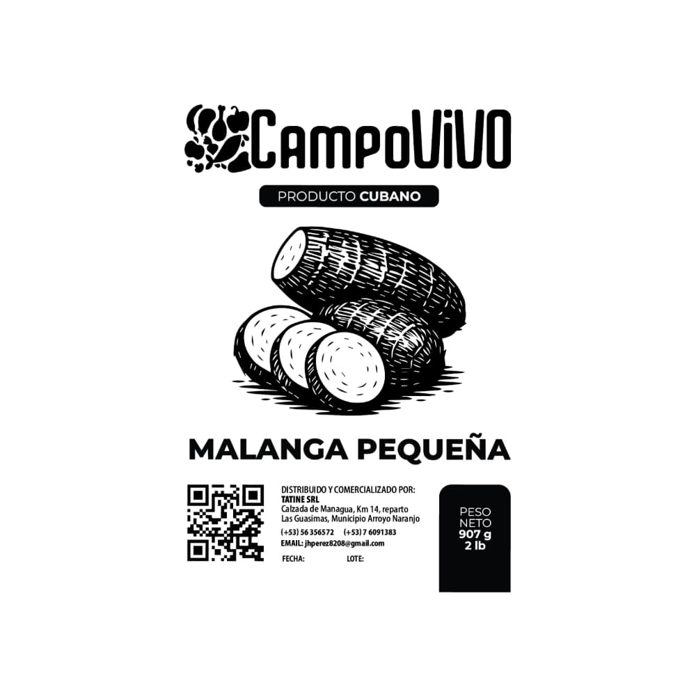 Malanga pequeña Campo Vivo (907 g / 2 lb) - 3