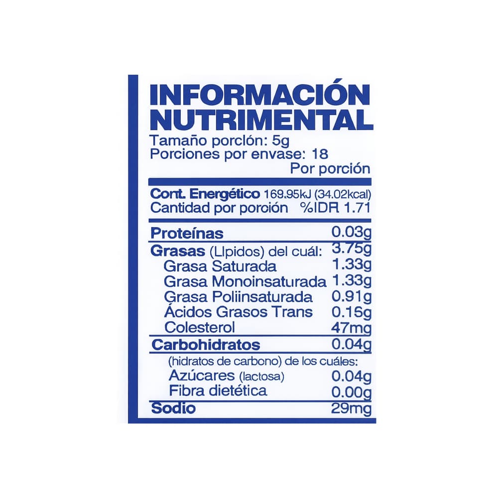Mantequilla con sal Premium El Sabino (90 g / 3.17 oz) - 7