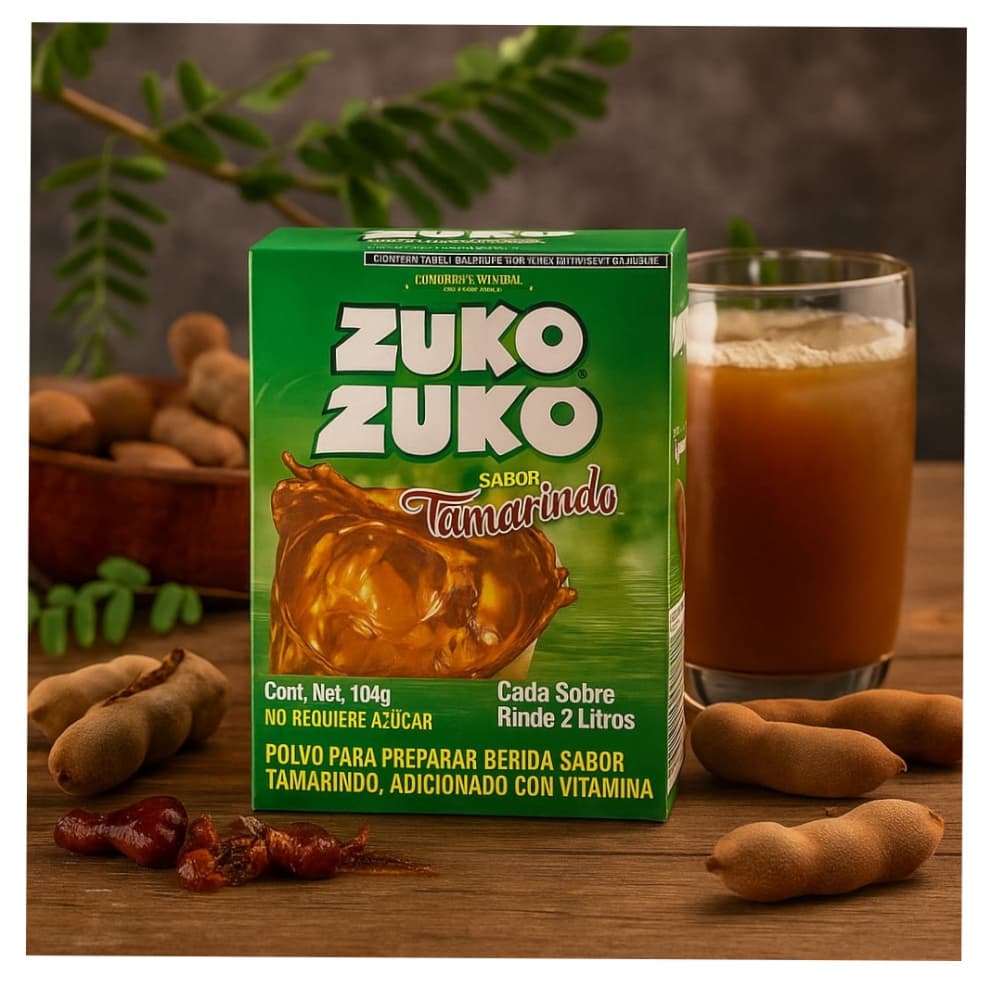 Refresco instantáneo sabor tamarindo Zuko (104 g / 3.67 oz) - 6