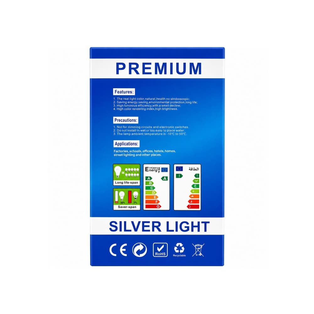 Bombilla LED Premium 5W Silver Light - 3