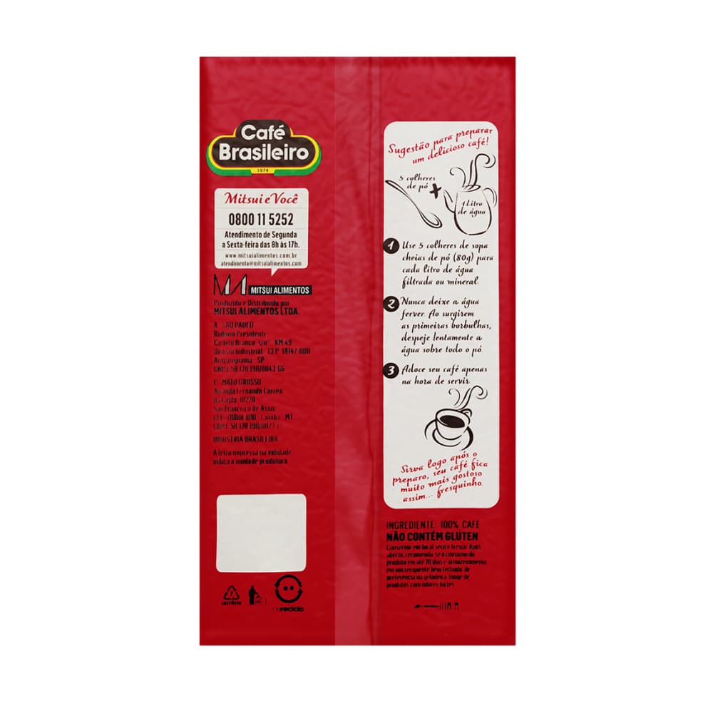 Café extra fuerte Brasileiro (500 g / 1.1 lb) - 3