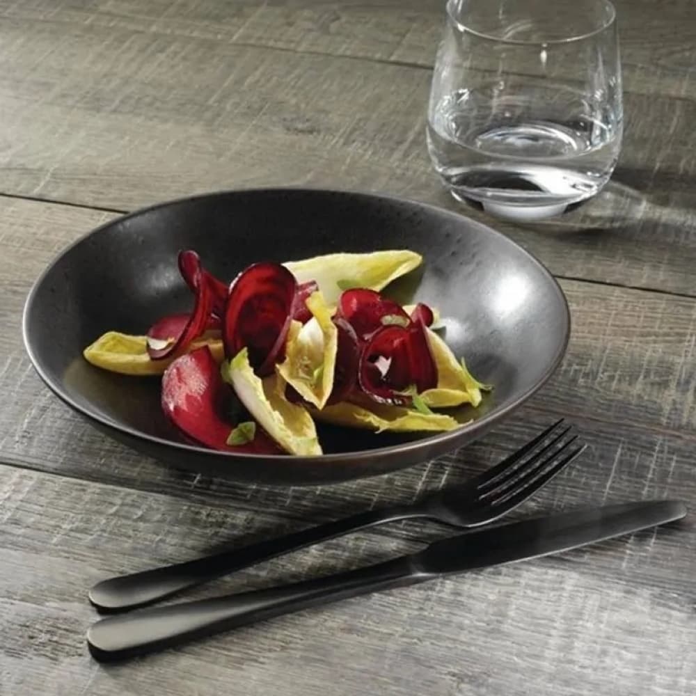 Plato hondo color negro Kulsan - 3