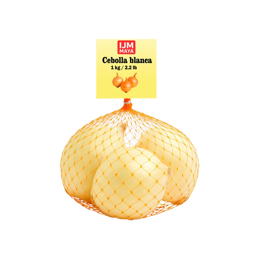 Cebolla blanca IJM Maya (1 kg / 2.2 lb)