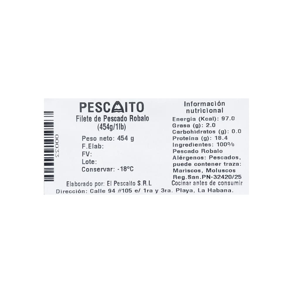 Filete de pescado robalo Pescaito (454 g / 1 lb) - 4