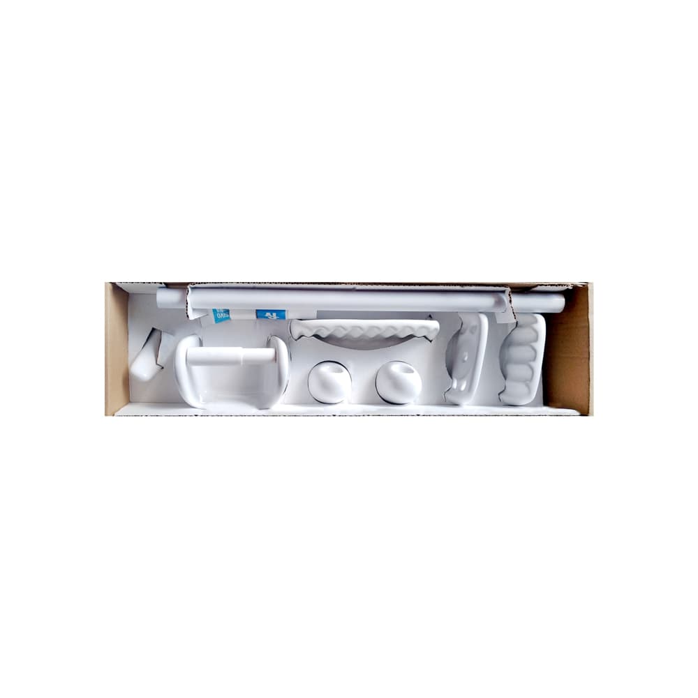 Juego completo de accesorios de porcelana para baño FV - 2