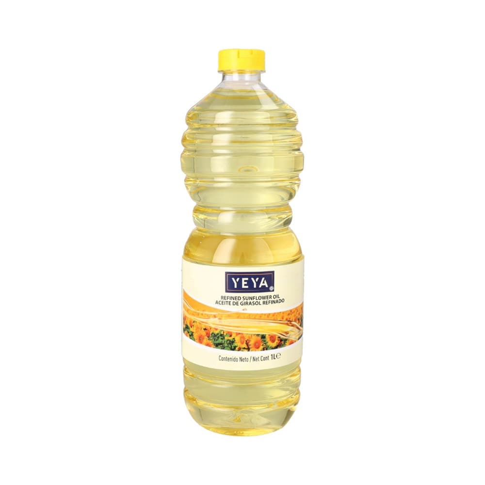 Aceite de girasol refinado YEYA (1 L)