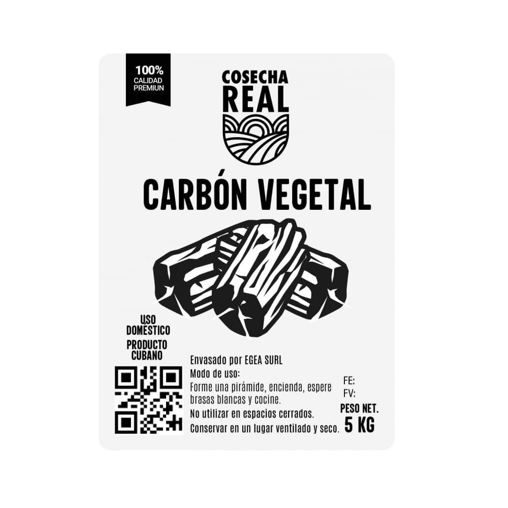 Carbón vegetal Cosecha Real (5 kg / 11 lb) - 3