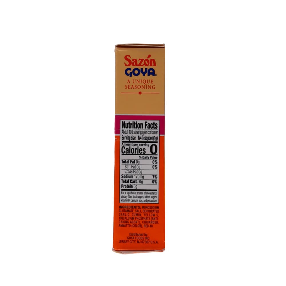 Sazón con culantro y achiote Goya (100 g / 3.52 oz) - 4