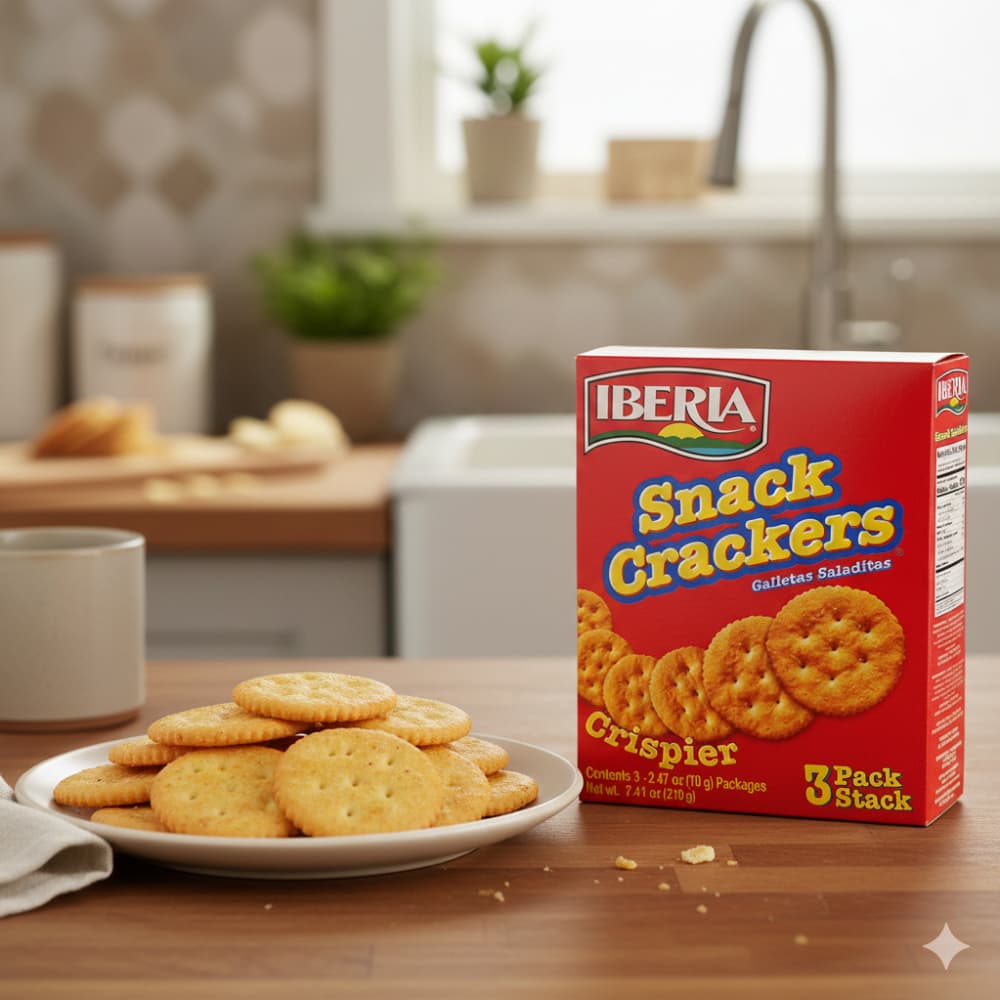 Galletas saladitas Iberia (210 g / 7.41 oz) - 5