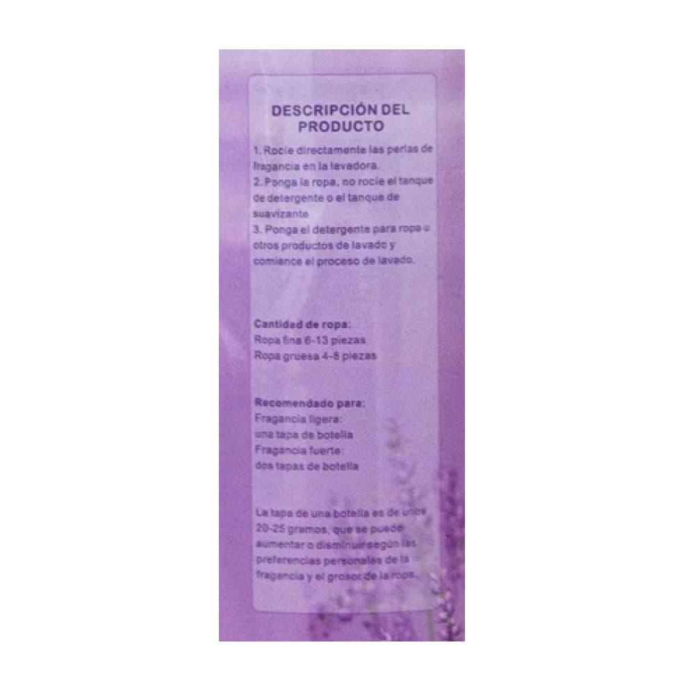 Perlas de olor de lavanda para ropa Total Care (200 g / 7.05 oz) - 3