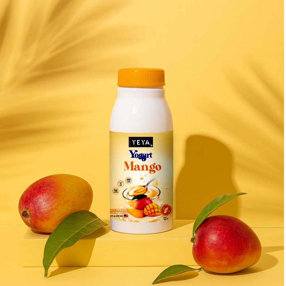 Yogurt de mango con probióticos YEYA (237 ml) - 5