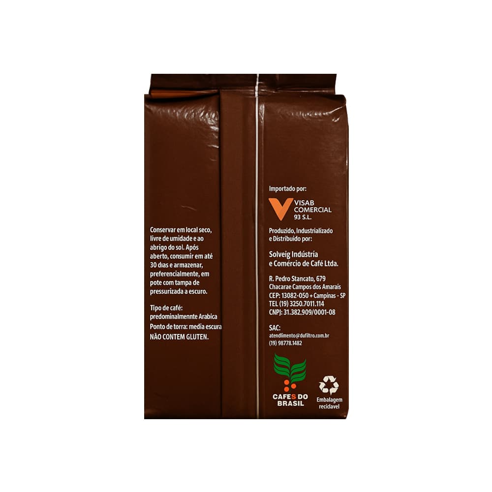 Café tostado y molido extra fuerte Dufiltro (250 g / 8.8 oz) - 2