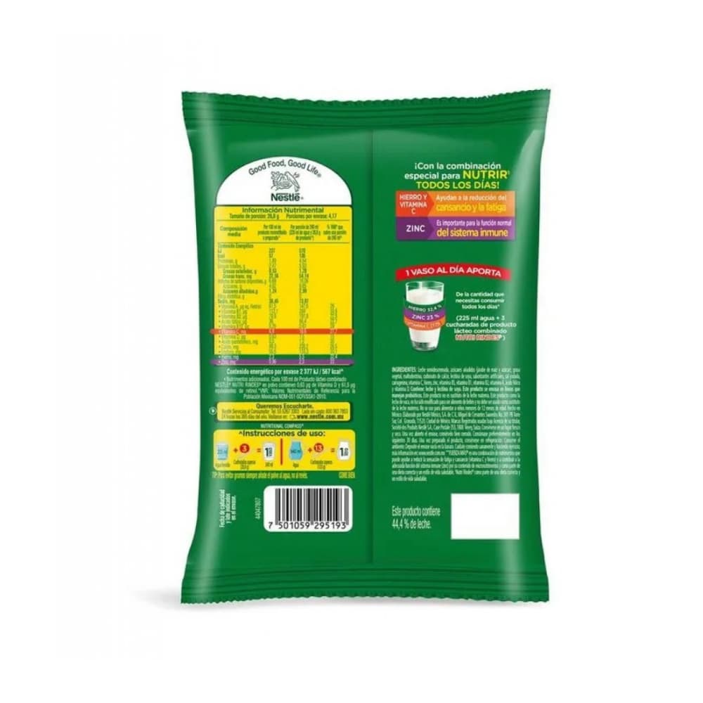 Producto lácteo en polvo combinado con grasa vegetal y multivitaminas Nestlé (120 g / 4.23 oz) - 3
