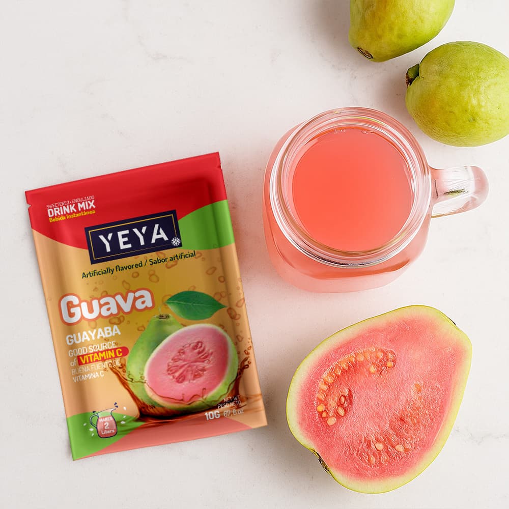 Refresco instantáneo sabor guayaba YEYA (10 g) - 2