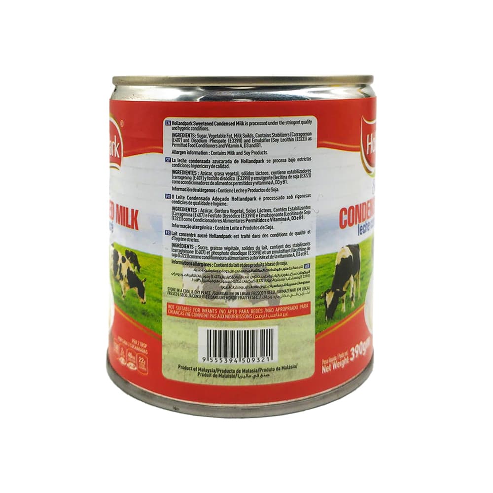 Leche condensada azucarada HollandPark (390 g / 14 oz) - 2