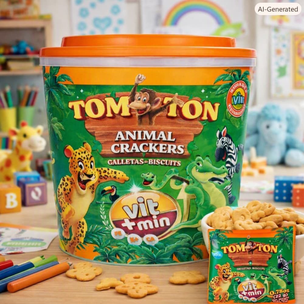 Galletas con forma de animales Tom Ton (572 g / 20.18 oz) - 5