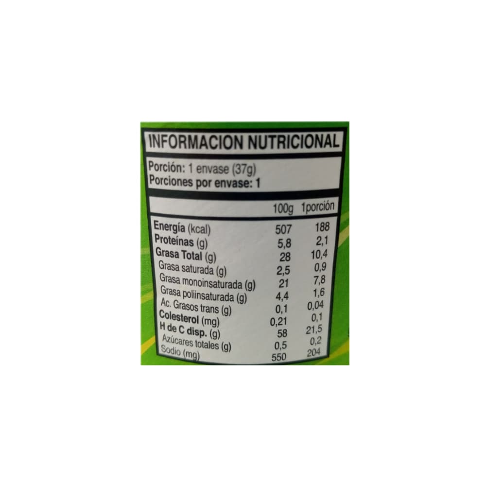 Papas fritas sabor crema cebolla Kryzpo (37 g / 1.3 oz) - 9