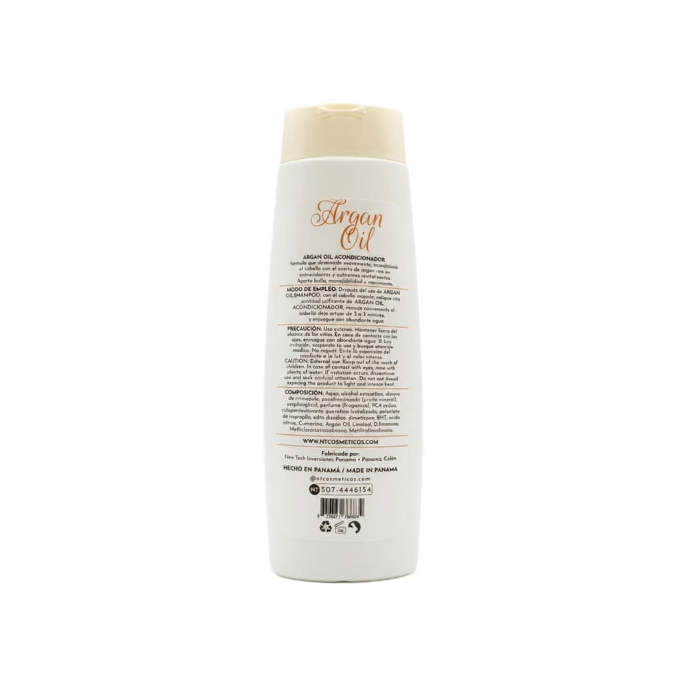 Juego de champú y acondicionador brasileño a base de aceite de argán sin sal NT (2 x 500 ml) - 3