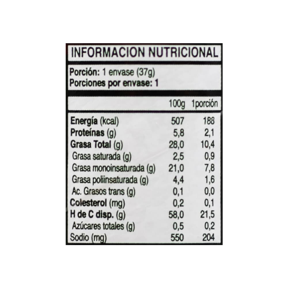 Papas fritas sabor crema cebolla Kryzpo (37 g / 1.3 oz) - 4