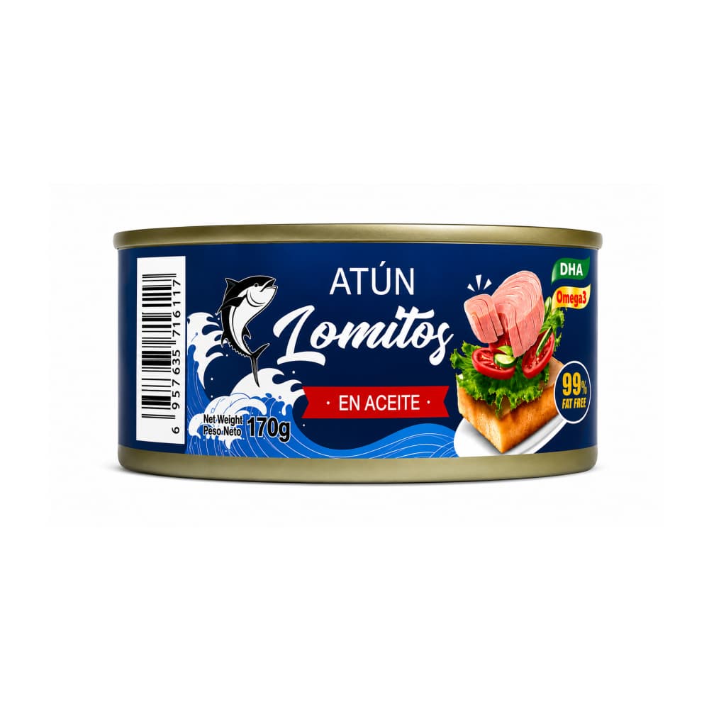 Atún lomitos en aceite Lucy (170 g / 5.99 oz)
