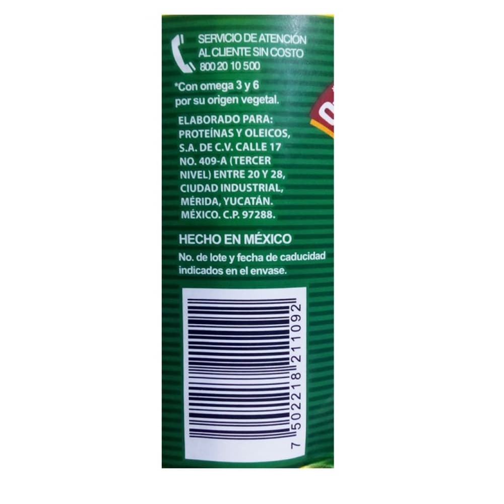 Aceite de soya puro Hysa (1 L) - 4