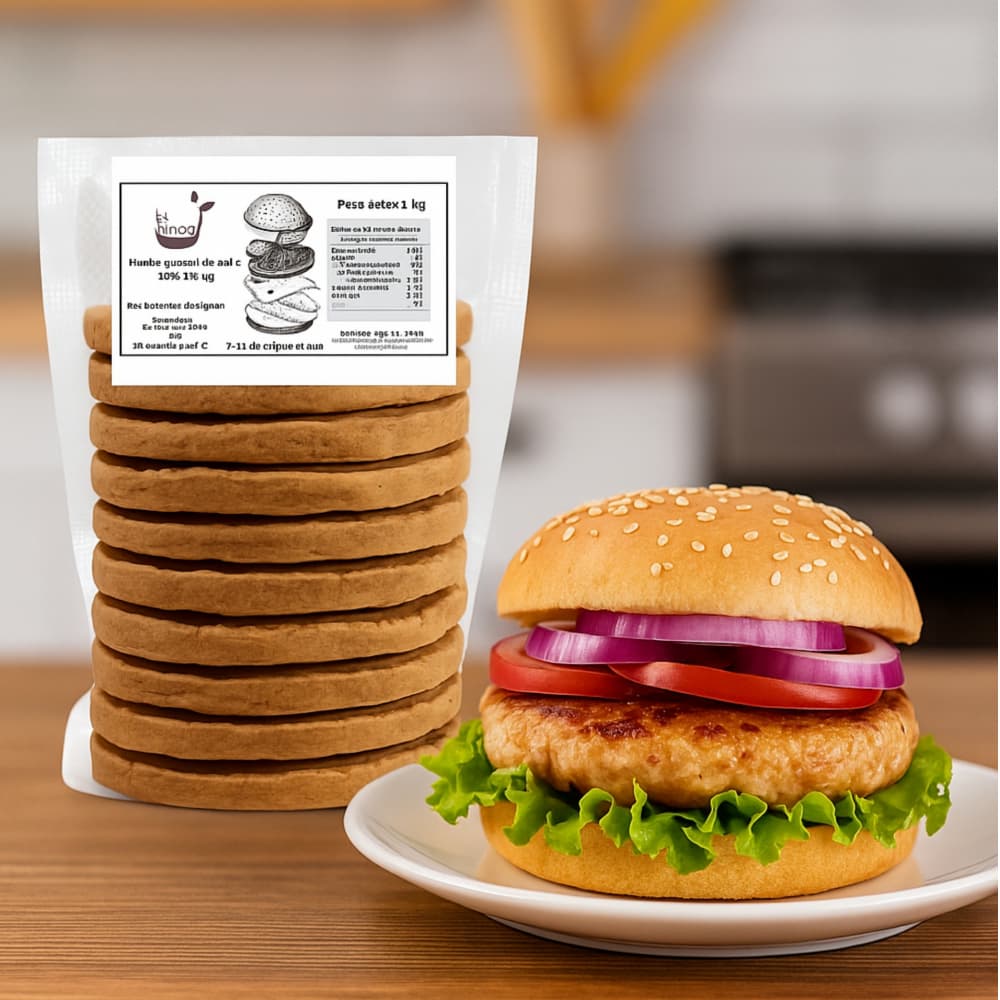 Hamburguesas de pollo (10 x 100 g / 3.53 oz) - 2