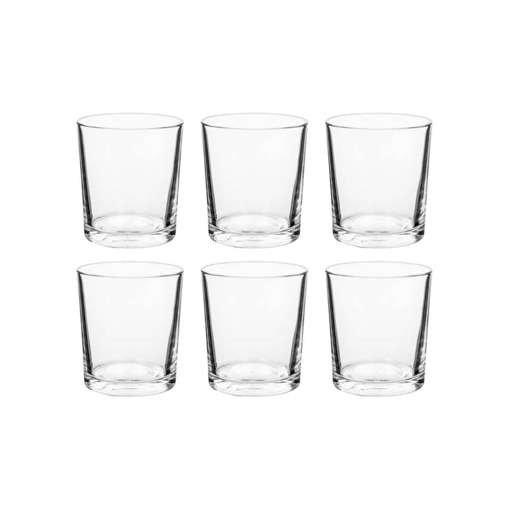 Juego de vasos de cristal marbella de 260 ml Alessandro (6 U)