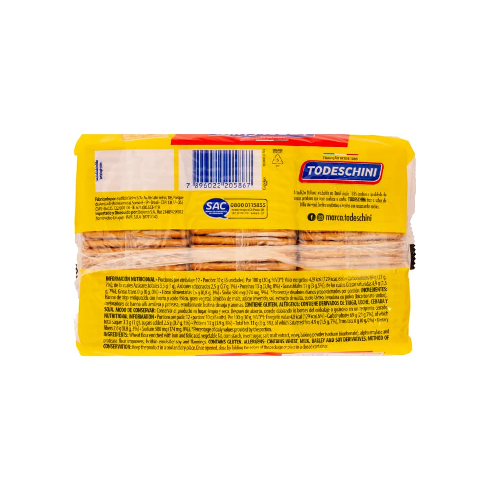 Galletas de mantequilla Todeschini (360 g / 12 oz) - 2