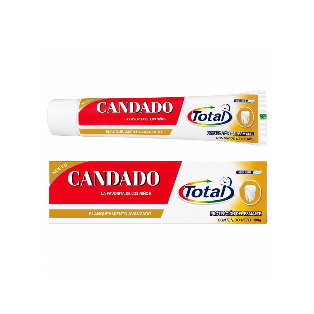 Pasta dental anticaries sabor menta fuerte Candado (100 g / 3.52 oz) - 2