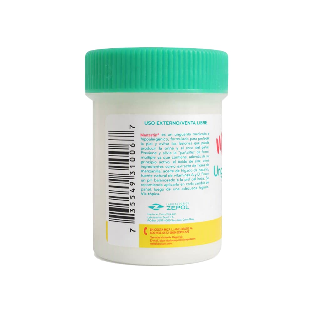 Ungüento infantil Manzatín (40 g / 1.41 oz) - 2