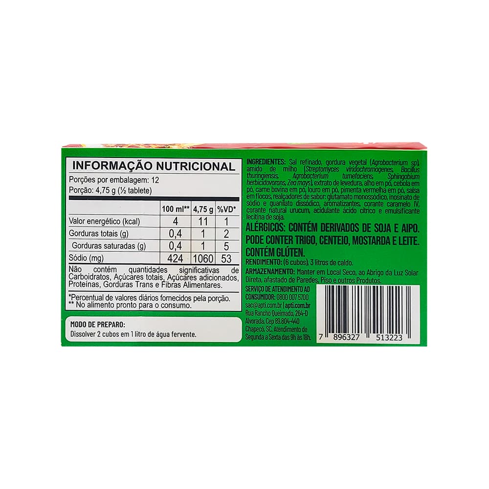 Caldo sabor carne Apti (57 g / 2.01 oz) - 2