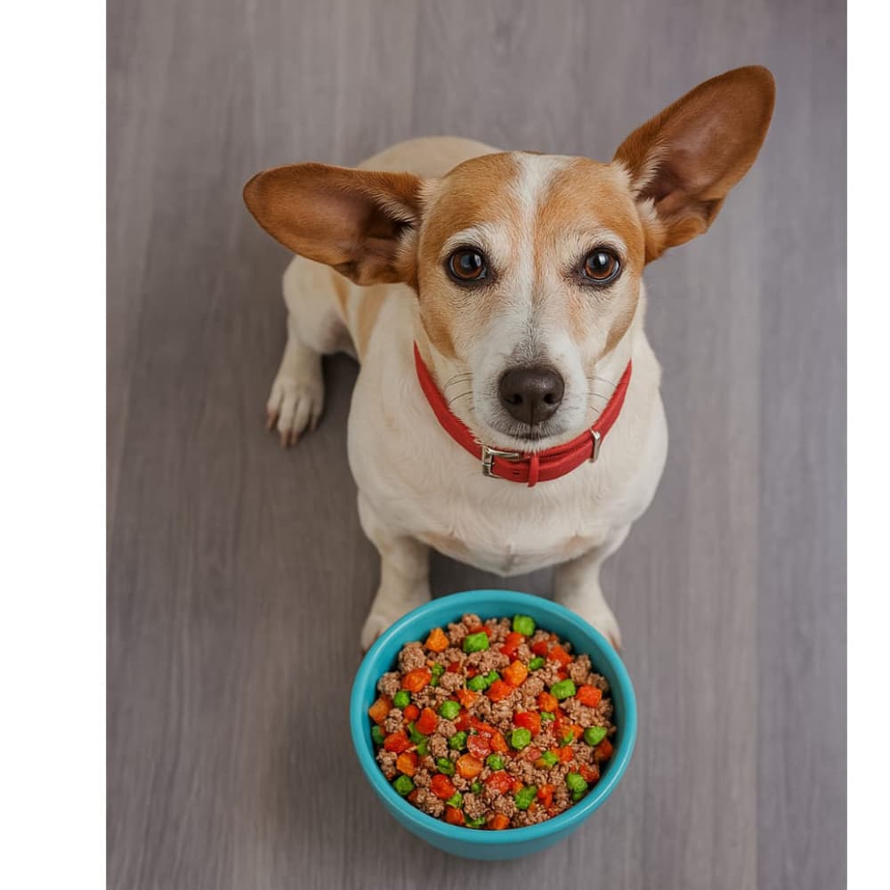 Picadillo de res y pescado para mascotas Allá (454 g / 1 lb) - 2