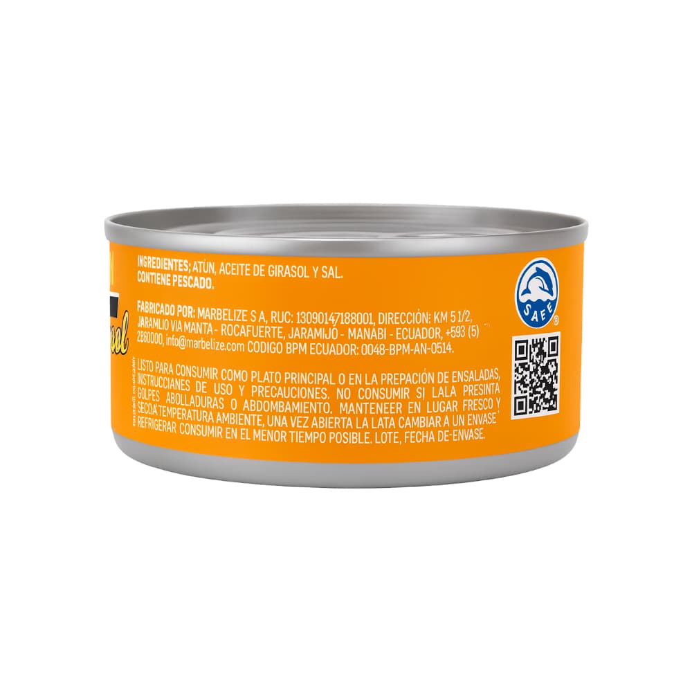 Atún lomitos con aceite de girasol Yeli (140 g / 4.94 oz) - 2