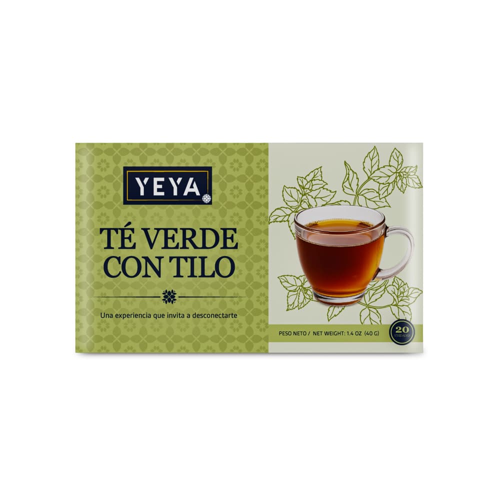 Té verde con tilo YEYA (40 g / 1.4 oz) - 2