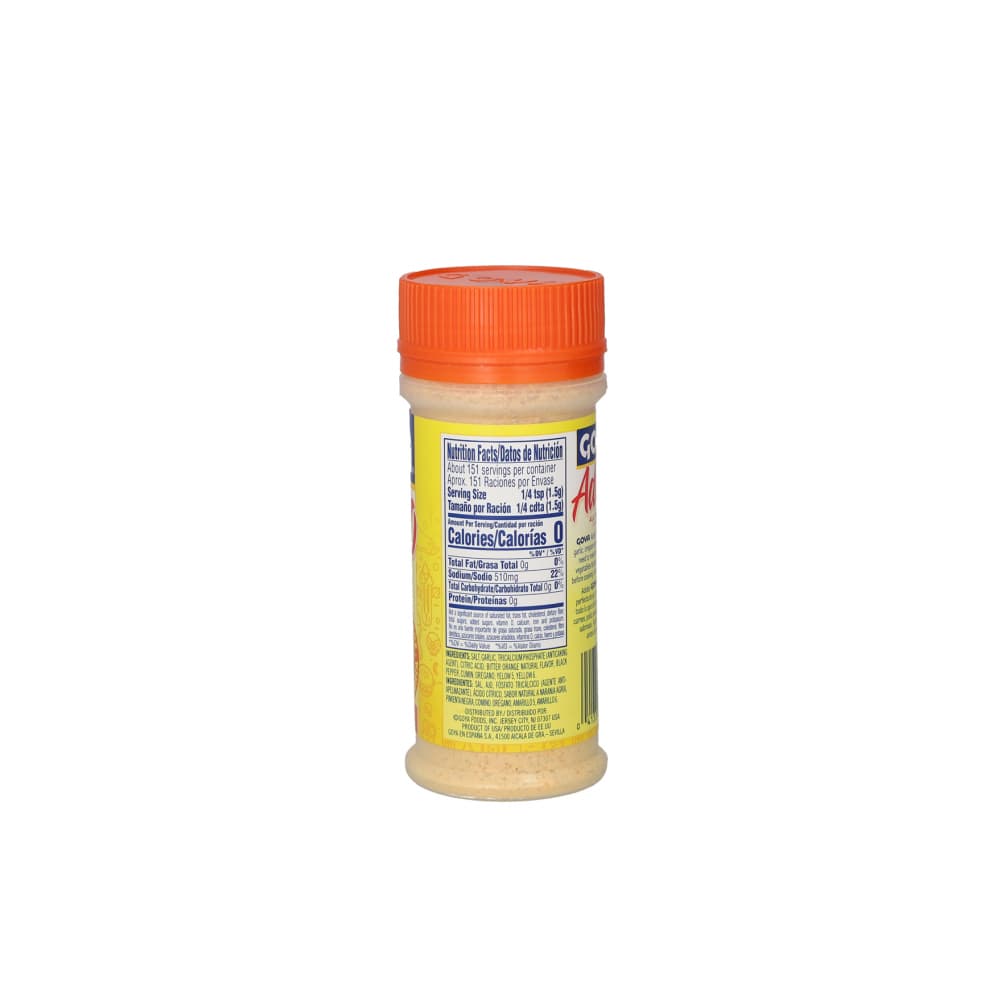 Sazonador con naranja agria Goya (226 g / 8 oz) - 3