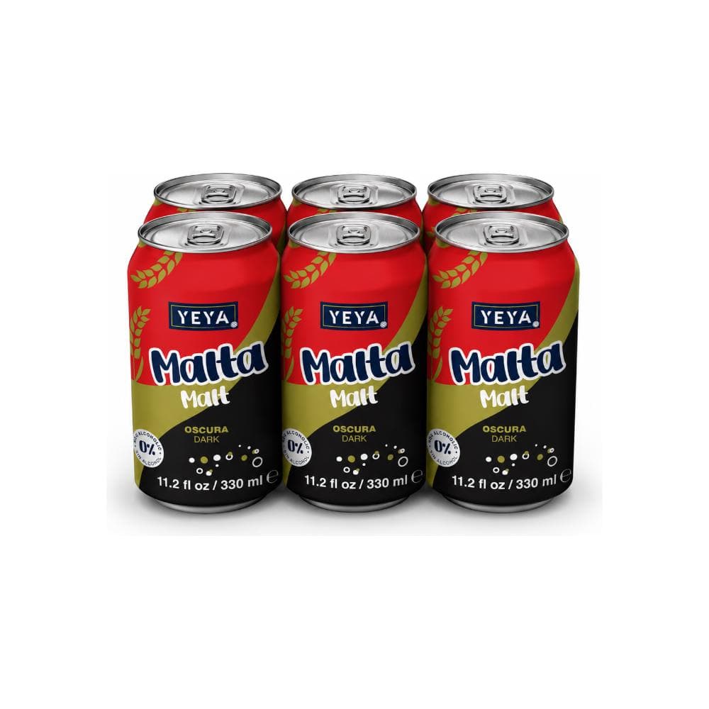 Malta oscura YEYA (6 x 330 ml)