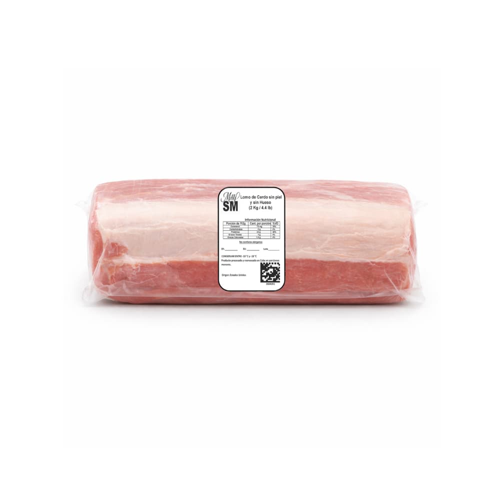 Lomo de cerdo sin hueso y sin piel May SM (2 kg / 4.4 lb) - 2