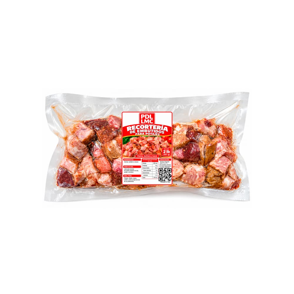 Recortería de embutidos para potajes PDL LMC (907 g / 2 lb)