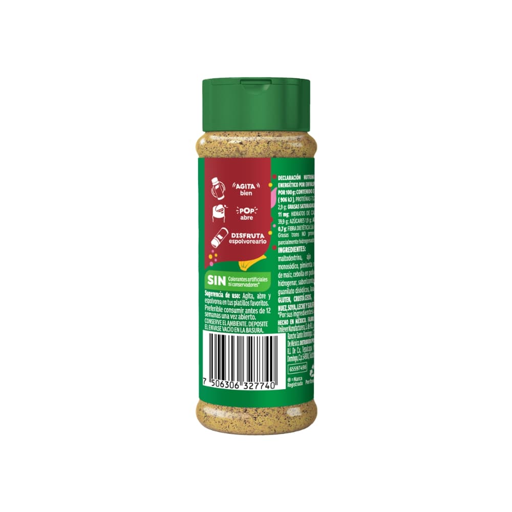 Sazonador ajo y pimienta Knorr (72 g / 2.54 oz) - 2