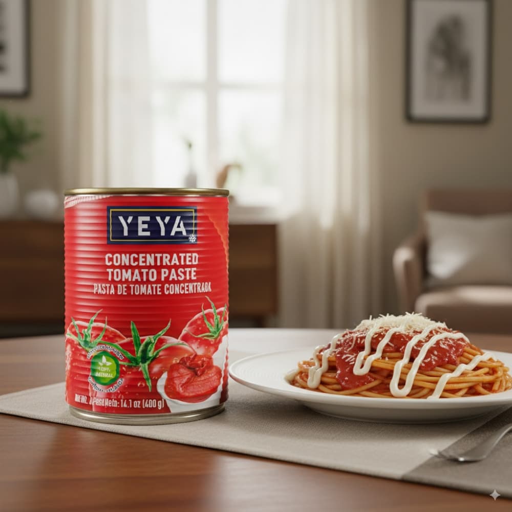 Pasta de tomate concentrada YEYA (400 g / 14.1 oz) - 2
