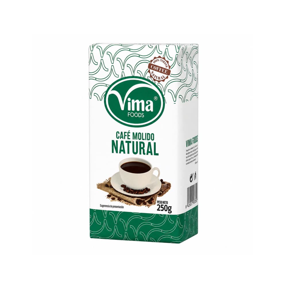 Café molido natural Vima Foods (250 g / 8.81 oz) - 5