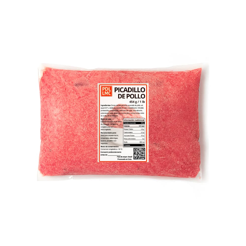 Picadillo de pollo PDL LMC (454 g / 1 lb)