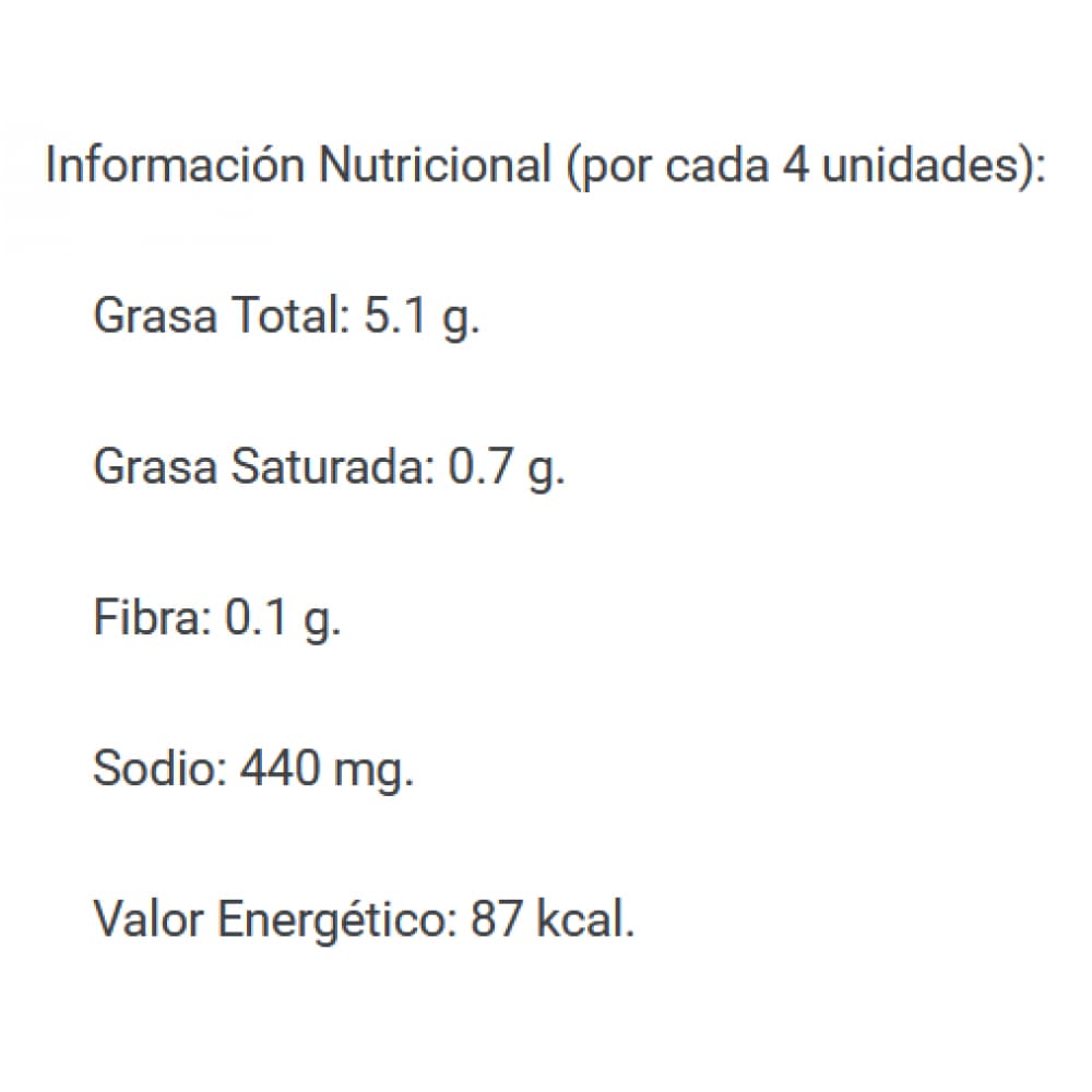 Salchicha mixta de pollo y cerdo La Favorita (408 g / 14.39 oz) - 3