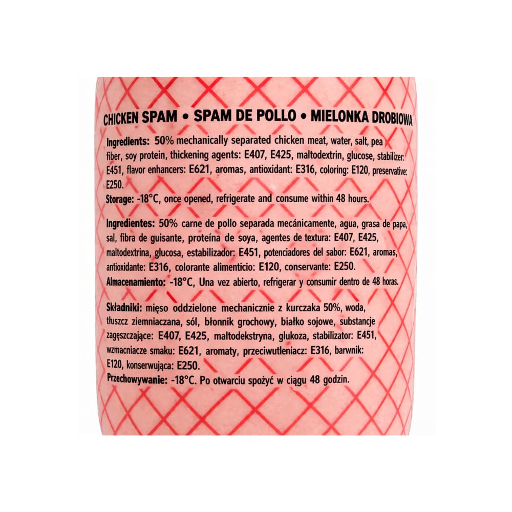 Spam de pollo Polskamp (400 g / 14.11 oz) - 3