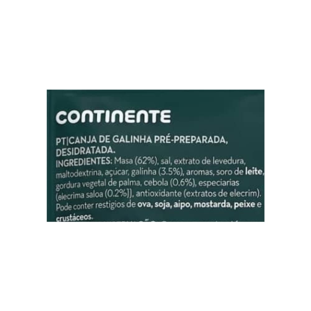 Sopa de pollo Continente (68 g / 2.4 oz) - 4