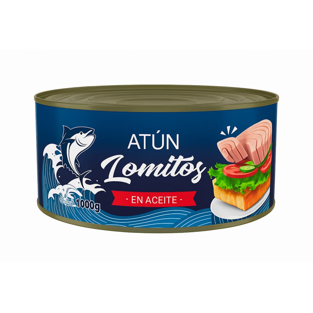 Lomitos de atún en aceite Lucy (1 kg / 2.2 lb)