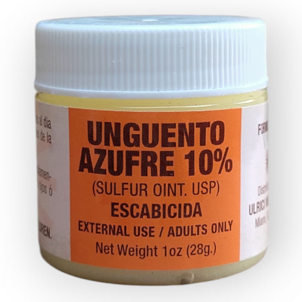 Ungüento de azufre 10% Ulrici (28 g / 1 oz) - 3