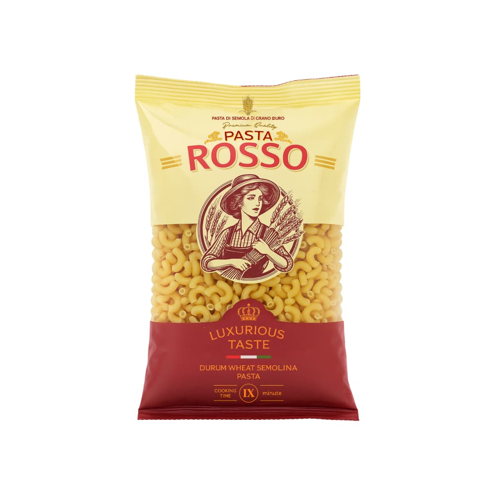 Pasta coditos Rosso (500 g / 1.1 lb)